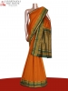 Traditional Contrast Wedding South Silk Saree